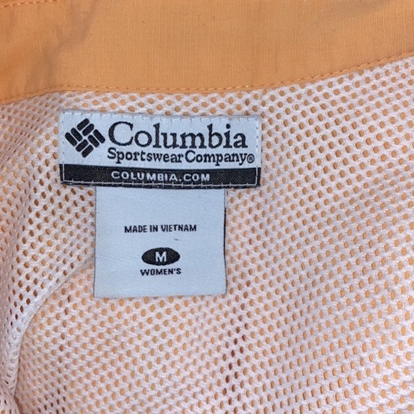 Columbia women’s orange outdoor shirt size medium - Picture 3 of 7